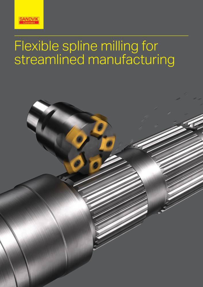 Flexible spline milling for streamlined manufacturing CIS Tools